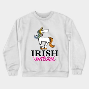 Irish Unicorn Crewneck Sweatshirt